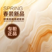 春装促销电商主图图片模板