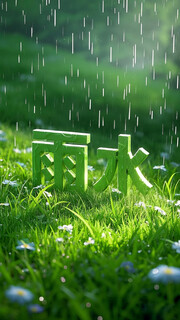 雨水节气壁纸高清图片