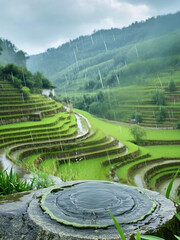 谷雨风景图片