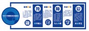 中小学教师职业道德规范文化墙展板