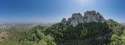 宽幅奇峰峻岭生态画卷远山风景图片下载