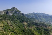 山峦叠翠的自然画卷青山风景图片素材