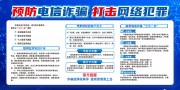 预防电信诈骗知识展板