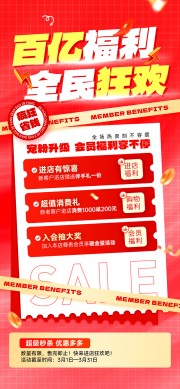 618年中大促活动海报