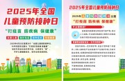 2025年全国儿童预防接种日海报展板