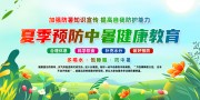夏季预防中暑健康教育宣传栏
