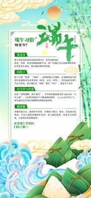 国潮风端午节宣传海报