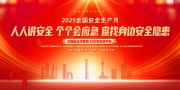 安全生产月宣传海报图片素材
