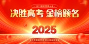 决战高考励志海报图片素材