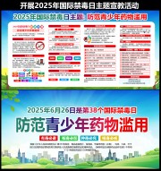 2025全民禁毒宣传月防范青少年药物滥用