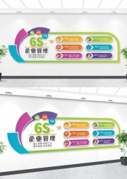 企业6S管理文化墙