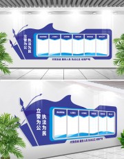 派出所文化墙警察文化墙图片素材下周