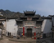 洪氏宗祠古建筑摄影图片素材