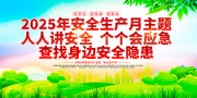2025安全生产月海报图片素材下载