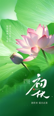 夏季三伏天初伏广告