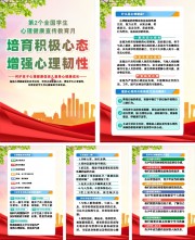 2025年全国学生心理健康宣传教育月海报