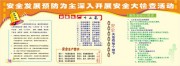 安全生产知识展板设计