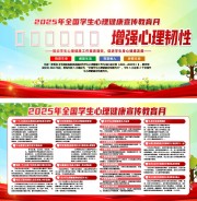 2025年全国学生心理健康宣传教育月展板