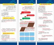 用电安全注意事项消防常识三折页