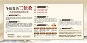 冬病夏治三伏灸宣传栏
