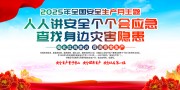 安全月海报图片素材