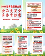 2025食品安全宣传挂图图片下载