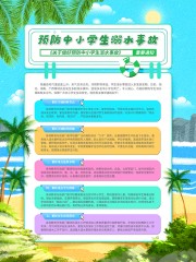 预防中小学生溺水安全科普挂图图片