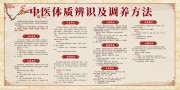 中国风中医养生知识展板
