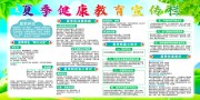 夏季健康教育知识科普宣传栏