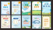 学校卡通游园牌