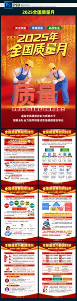 2025年全国质量月主题知识宣传挂图