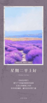 早上好问候海报图片素材
