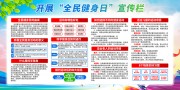 2025年全民健身日宣传栏