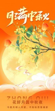 月满中秋广告