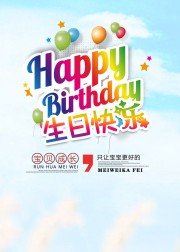 生日快乐背景图片下载