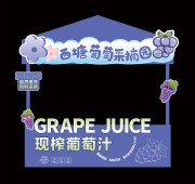水果售卖货架美陈