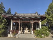 古韵亭台人物雕塑
