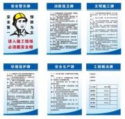 五牌一图展板图片下载