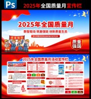 2025年全国质量月主题宣传栏