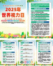 2025年世界视力日保护视力系列海报