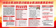 2025年全国消防安全宣传教育日展板