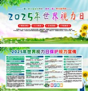 2025年世界视力日宣传栏