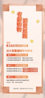 会员福利活动海报