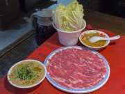 羊肉火锅食材摄影图片素材