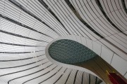 流线型建筑内部空间