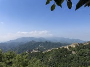 万里长城蜿蜒山脊图