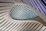 流线型建筑内部结构