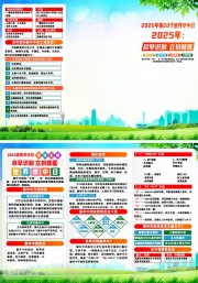 2025年世界卒中日宣传三折页模板图片