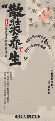 中国风中医文化养生海报图片素材