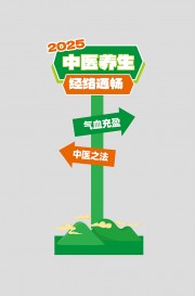 中医养生活动美陈导视布置图片下载